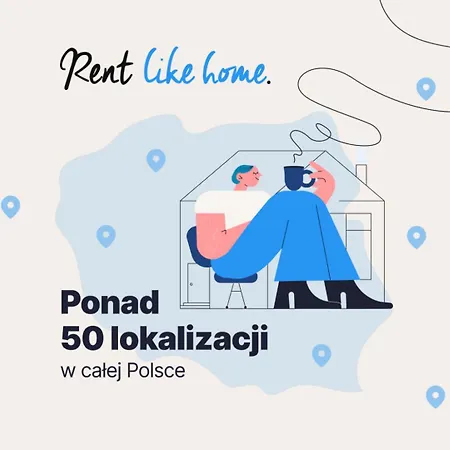 Comfortable With Balcony Located 600 M From The By Rent Like Apartment Gdynia
